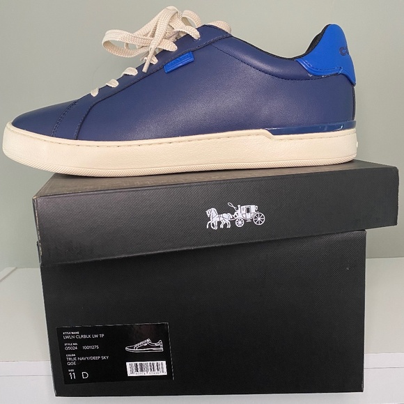 Mens Coach Shoes( LWLN CLRBLK LW TP) Size 11 - Picture 1 of 12